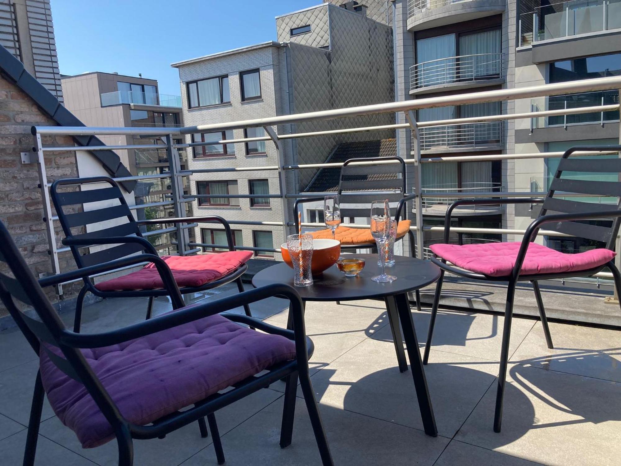 Spacious Penthouse For 8 People In The City Centre Oostende Dış mekan fotoğraf
